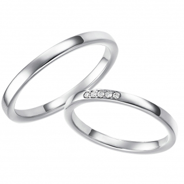シンプル 結婚指輪のMignon