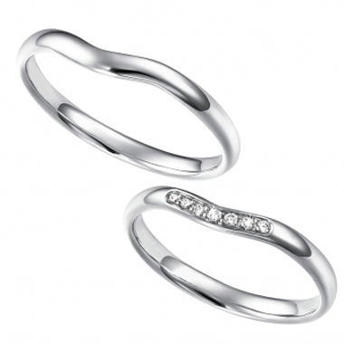 シンプル 結婚指輪のMignon