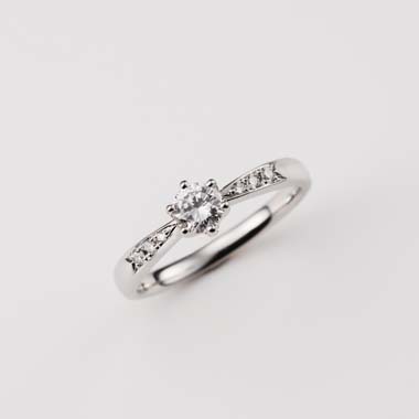 シンプル 婚約指輪のBa-1-Eng