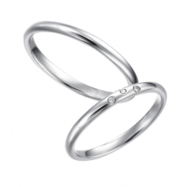 シンプル 結婚指輪のMignon