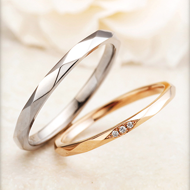 フェミニン,アンティーク 結婚指輪のMille Mercis