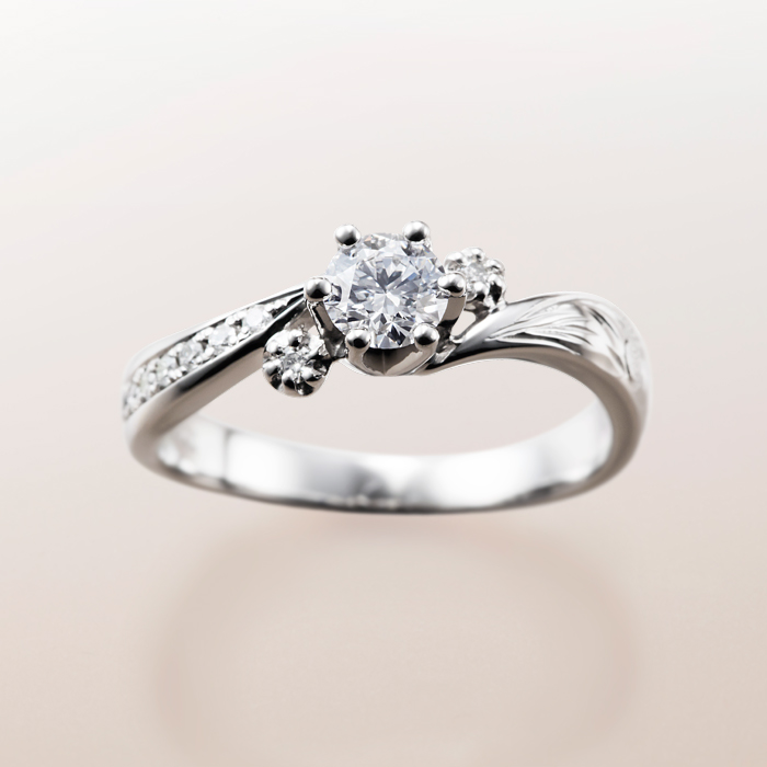 ハワイアン 婚約指輪のME-2