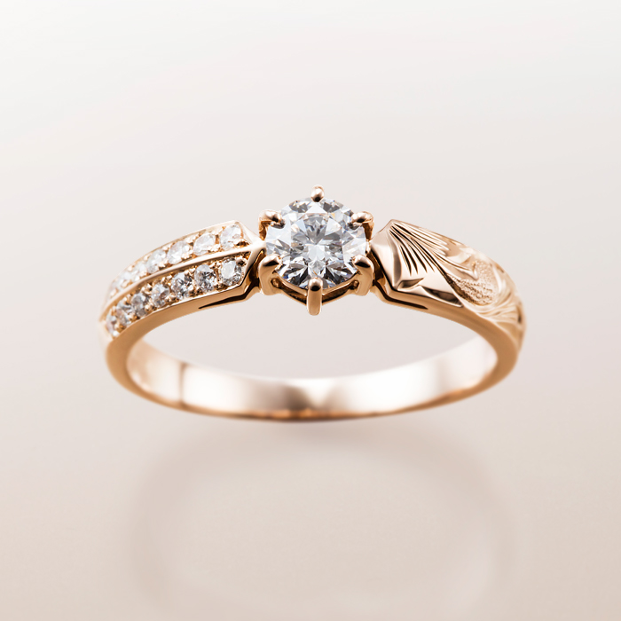 ハワイアン 婚約指輪のME-3