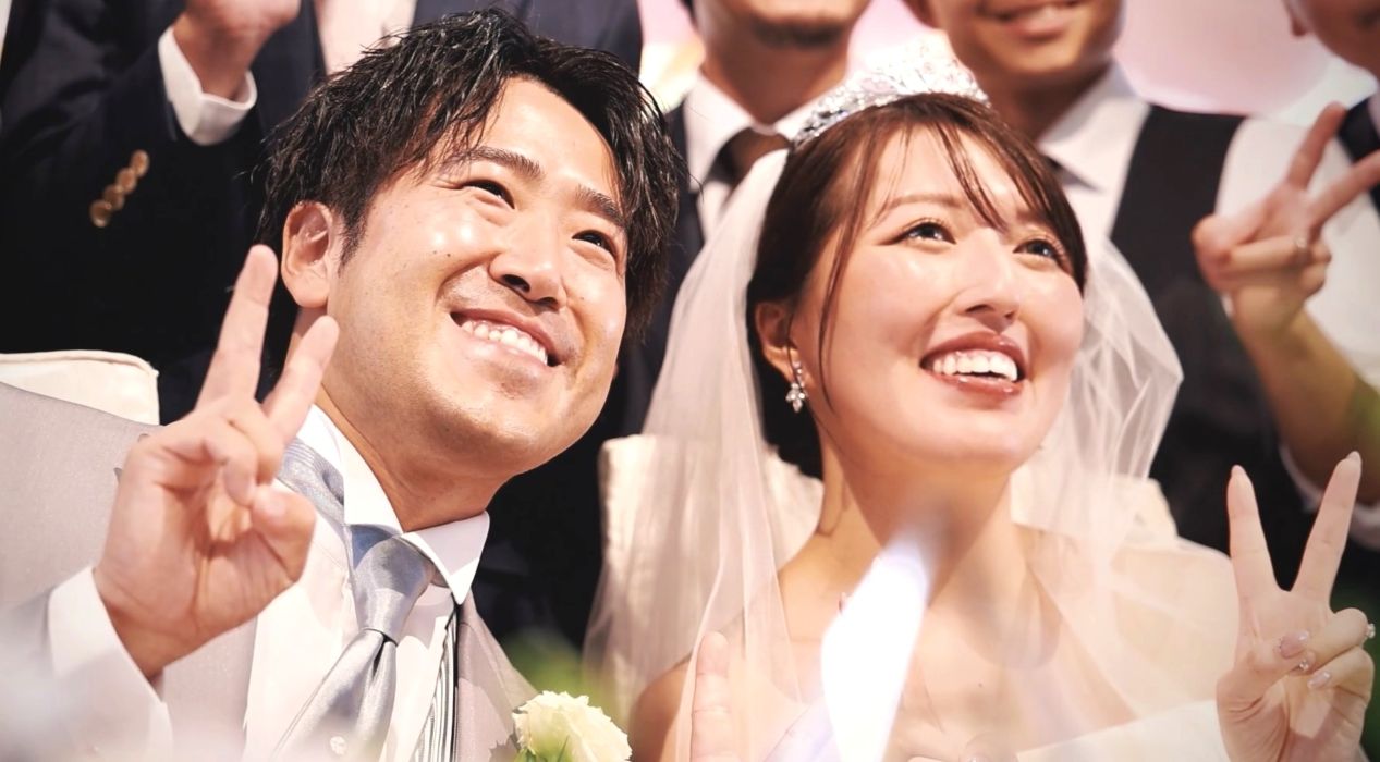 GRACIS 部長 結婚式 新郎新婦