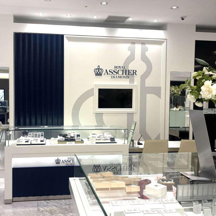 GRACIS BRIDAL 札幌駅前店 ロイヤル・アッシャー 什器